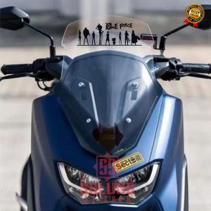 Stiker Motor One Piece Squad Cutting Sticker nyala Ruffy Skuad Variasi Aksesoris
