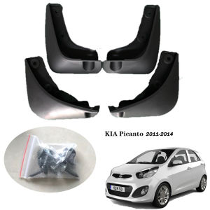 car Mud flap for KIA Picanto 2011 2012 2013 2014  Mudguard Splash Flaps Fender Car Accessories