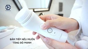 Máy rửa mặt công nghệ siêu âm bổ sung ION 3in1 Nanotime F62