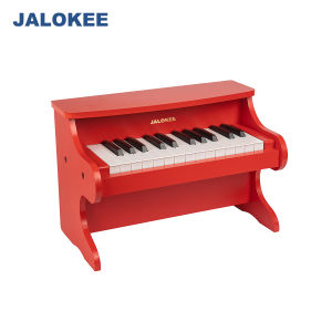 JALOKEE 25 Keys Kids Piano Keyboard Childrens Digital Piano Mini Musical Educational Instrument Toy Wooden Toy for Toddlers Girls & Boys,Birthday gift& Christmas gift