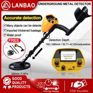 Metal Detector Handheld Portable Outdoor Treasure Hunt Metal Detector Underground Metal Detector Scanner High Sensitivity Metal Detector 10-15 Inch Depth Underground Metal Treasure Detector Gold Digger Treasure Hunter Professional Detector