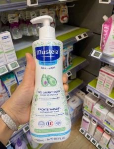 [2027] Sữa tắm gội Mustela dịu nhẹ lành tính cho trẻ sơ sinh