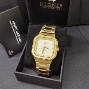 Jam tangan wanita Hegner 1677 tali rantai original