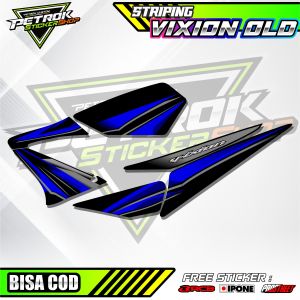 STRIPING VARIASI MOTOR VIXION OLD / STICKER LIST MOTOR VIXION LAMA