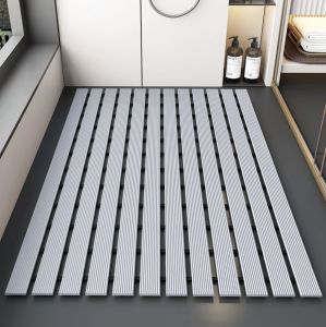 Anti Slip Bathroom Floor Mat TPEToilet Kitchen Waterproof Bath Shower FloorMat SPA Mat Bilik Mandi Pelapik Alas Bilik