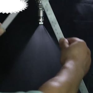 2PCS Stainless Steel Flat Fan Spray Nozzle 65 Degree High Pressure Cleaning Car Wash Tip