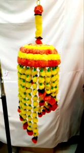J20 Jhumer Marigold Artificial Flower Door Living Decoration Wedding
