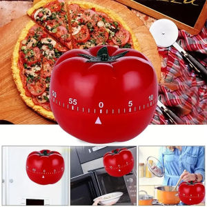[HCM]Đồng hồ cà chua，Đồng hồ cà chua pomodoro tiện dụngJoyee