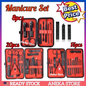 🔥READY STOCK🔥 Manicure Nail Clipper Set Pemotong Gunting Pengorek Pengunting Kuku Bulu Hidung Muka Telinga Kaki Tangan Polish Set Manicure Set Dewasa Pedicure Kit Nail Clippers Nail Nipper Cuticle Remover Set Toenail Remover Adult Kids
