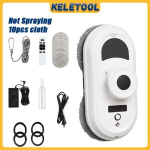Window Cleaning Robot Automatic Suction Glass Cleaner Remote Control Smart Window Washer for Househo