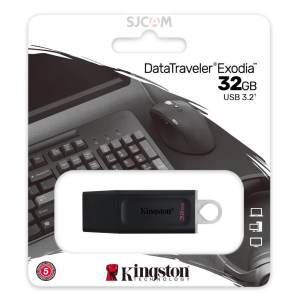 แฟลชไดรฟ์Kingston USB 3.2 Gen 1 USB DataTraveler Exodia Class 10