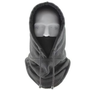 LUMIQLO Làm ấm Balaclava Chống gió Lông cừu Mũ mùa đông Thời trang Toàn bộ khuôn  Mũ  nạ trượt tuyết Nam Nữ