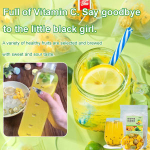 【FAMMY FAEY】Refreshing Bag Tea Bags Fruit Tea Green orange lemon passion fruit tea Kumquat passion fruit tea