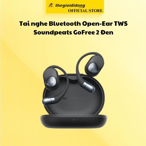 Tai nghe Bluetooth Open-Ear TWS Soundpeats GoFree 2 Đen
