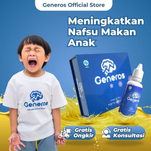 Generos - Membantu Mengatasi Nafsu Makan Anak 1 Box Isi 2 Botol/30ml