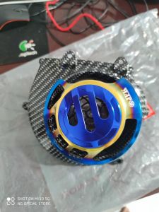 TUTUP KIPAS PGM FI CARBON+TOPSCREET CARBON