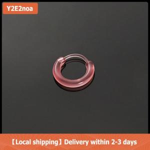 【Local shipping】 10Pcs Colorful Resin Hoop Earrings Cute Tiny Earrings For Women Girls Simple Versatile Ear Buckle Jewelry Accessories Gifts