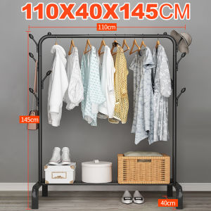 Clothes Hanger Floor Drying Rack Balcony Bedroom Hanger Storage Rack drying racks