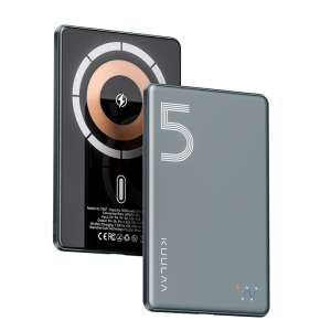 Vizsla SG | KUULAA Premium Ultra Slim Power Bank 5000mAh Wireless Fast Charge for iOS and Android