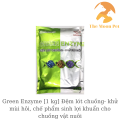Green Enzyme [1 kg] Đệm lót chuồng- khử mùi hôi, chế phẩm sinh lợi khuẩn cho chuồng vật nuôi. 
