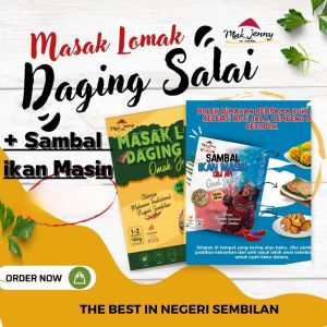 READY STOCK PROMO MASAK LEMAK DAGING SALAI MAK JENNY MASAKAN NEGERI SEMBILAN TAK PERLU MASAK READY TO EAT LETAK AIR PANA