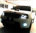 ไฟหน้า โปรเจคเตอร์ รุ่น โตโยต้า ไฮลักษ์ วีโก้ TOYOTA HILUX VIGO ปี 2003 - 2010 โคมในดำ ข้าง ซ้าย + ขวา จำนวน 1 คู่. 