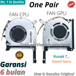 Kipas Asus TUF Gaming A15 FA506 FA506IU FA506LH FA506QM FA506ICB Fan Cooler Pendingin CPU GPU Prosesor