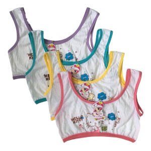 6 Pcs Miniset Anak Cewe Bahan Katun Motif Lucu All Size Merk Essen Kids | Minibra Anak SD Murah