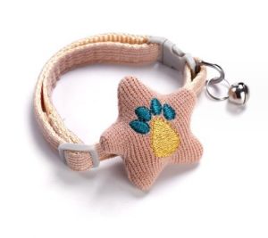 Kalung Kucing Anjing Cetakan Bintang Lonceng Pet Cat Dog Collar Aksesoris Hewan Aksesoris Leher