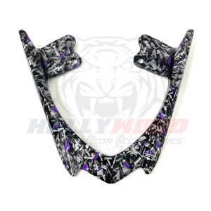 SPOILER Y15 Y15ZR LCV8 REAR HANDLE BAR BELAKANG MOTOR BLACK CARBON READY STOCK