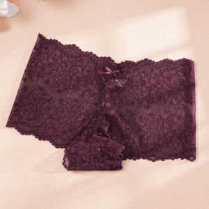 Quần lót ren eo cao finetoo-ôm bụng & không VPL | thoáng khí & gợi cảm | 5 gói | miễn phí vận chuyển đến PH