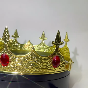 Giả trang vương miện quý tộc vương miện thoải mái mũ sắt thạch Mũ phụ kiện tóc cô dâu