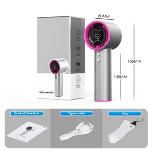 Kipas Mini Fan 4000mAh Turbo Mini Fan Rechargeable Handheld Portable Strong Wind Electric Jet Hand