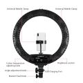 Big Ring Light Original 45cm 18inch Led Selfie Ring Light Set 190Cm Tripod And Phone Holer Dimmable Led Ring Lamp Photo Video Camera Phone Light Ringlight For Live Youtube Fill Light. 