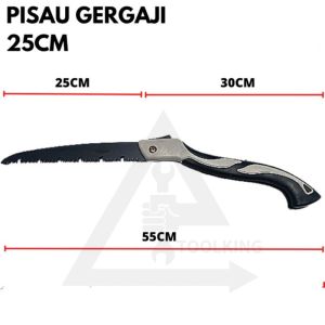 TOOLKING Gergaji kayu lipat Gergaji lipat jepang Pisau Lipat Gergaji Kayu Perkakas Mata Pisau 180-300mm gergaji dahan