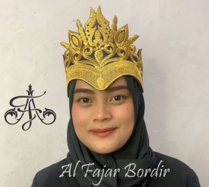 Renda Bordir Siger Tari Motif Kujang Plus Spon