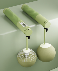 Dây Nhảy Không Dây Chất Lượng Cao Dành Cho Bé 3-5-10 Tuổi Dây Tập Thể Dục Hình Vịt Vàng