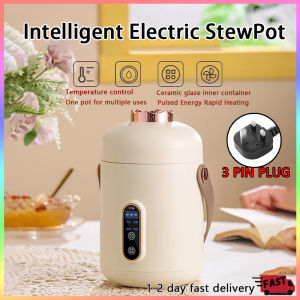 【SG STOCK】 Electric Stew Pot Mini Rice Cooker Multifunction Portable Pot Non-Stick Instant Noodle Pot Tea Pot