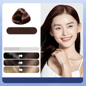 ✨No Chemical Additives✨Plant-Based Single-Agent Hair Dye Pewarna Rambut Berasaskan Tumbuhan No Mixing Required Hair Color Cream