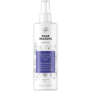 No nothing Styling Mist - Heat Protectant Blowout Spray with Hold 8.45 oz    Hypoallergenic fragrance-free volumizing spray for fine hair medium hold frizz control humidity shield.