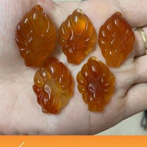 Dây Chuyền Hồ Ly Chín Đuôi Đá Phong Thuỷ PAG Đủ Màu Tặng Dây Đeo