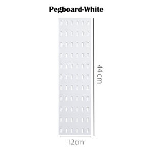 Wall Shelf Rack Pegboard Hole Hardboard Perforated Board Wall Mounted Hole Board Bedroom Wall Organizer