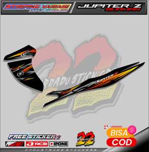 STRIPING VARIASI YAMAHA JUPITER Z BURHAN / STICKER LIST VARIASI MOTOR JUPITER Z BURHAN