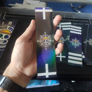 Alloy Top Box Sticker Waterproof One Piece Compass (HOLOGRAPHIC)