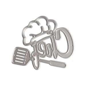 Cook Hat Die Cut Metal Embossing Stencils Carbon Steel Cutting Dies for Card Making Scrapbooking Photo Album Paper Craft