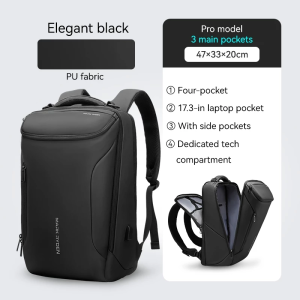 ✅[SG In Stock]✅Mark Ryden Business Travel Backpack Men 17.3 inch Laptop Bag USB Charging Travel Bag for Men