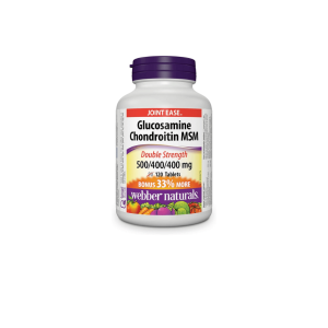 ( Hàng công ty) Glucosamin Chondrotin MSM L/120v WEBBER NATURALS Hỗ trợ giảm đau do viêm thoái hóa khớp