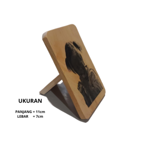 lukisan foto hitam putih media kayu PERSEGI 11X7 /Dekorasi rumah/office dll