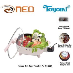Toyomi 4.5L Yuan Yang Hot Pot MC 5001