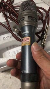 Micro karaoke có dây Shure AT-100 (Hàng nhập khẩu loại 1 mic hát nhẹ Echo bass treble rất sáng và trung thực mic kèm dây dài 5m chống nhiễu)